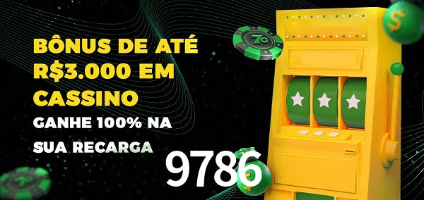 9786 melhor bônus de depósito